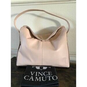 VINCE CAMUTO Lilac Leather Shoulder Bag Rose- NWT